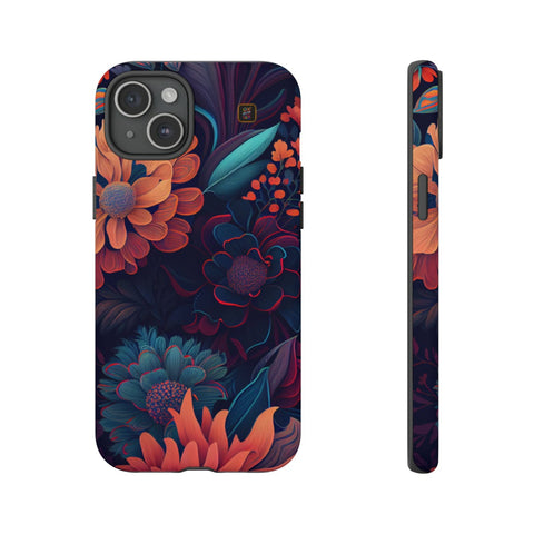 iPhone 14 | 14 Pro | 14 Plus | 14 Pro Max | 15 | 15 Pro | 15 Plus | 15 Pro Max – ArtisticBlossoms,BloomingBeauty,ColorfulGarden,FloralMasterpiece – front-and-side