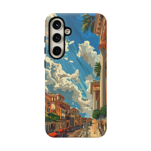 Galaxy S22 | S22 Plus | S22 Ultra | S23 | S23 Plus | S23 Ultra | S24 | S24 Plus | S24 Ultra β Chariot,Columns,Retro,Rome β front