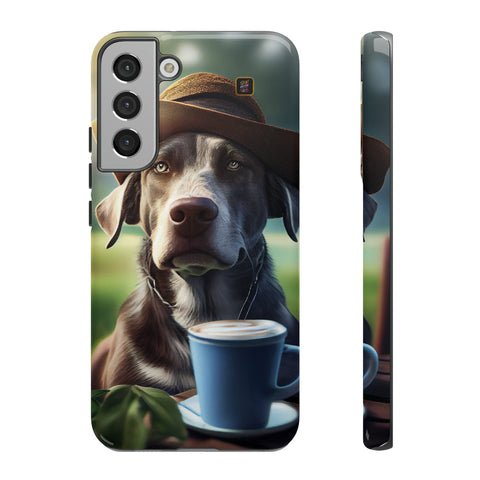 Galaxy S22 | S22 Plus | S22 Ultra | S23 | S23 Plus | S23 Ultra β Backyard,Coffee,Hat,Relaxation β front-and-side