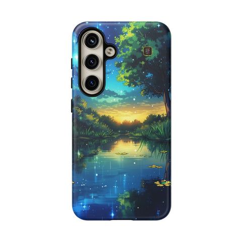 Galaxy S22 | S22 Plus | S22 Ultra | S23 | S23 Plus | S23 Ultra | S24 | S24 Plus | S24 Ultra β DreamyNightscape,EnchantedForest,GlowingWaterlilies,StarrySky β front