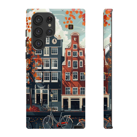 Galaxy S22 | S22 Plus | S22 Ultra | S23 | S23 Plus | S23 Ultra | S24 | S24 Plus | S24 Ultra β Autumn,Fall,Amsterdam,Bicycles β front-and-side