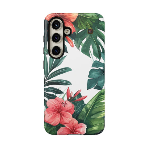 Galaxy S22 | S22 Plus | S22 Ultra | S23 | S23 Plus | S23 Ultra | S24 | S24 Plus | S24 Ultra β Botanical,Floral,Hibiscus,Tropical β front