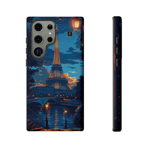 Galaxy S22 | S22 Plus | S22 Ultra | S23 | S23 Plus | S23 Ultra | S24 | S24 Plus | S24 Ultra β EiffelTower,Nightlife,ParisianRomance,Streetlamp β front-and-side