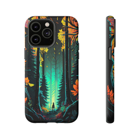 iPhone 14 | 14 Pro | 14 Plus | 14 Pro Max | 15 | 15 Pro | 15 Plus | 15 Pro Max β Autumn,Enchanted,Neon,Wilderness β front-and-side