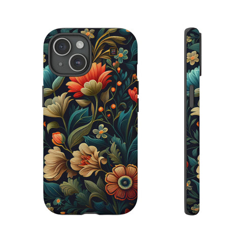 iPhone 14 | 14 Pro | 14 Plus | 14 Pro Max | 15 | 15 Pro | 15 Plus | 15 Pro Max β Bouquet,Colorful,FloralDesign,GardenBliss β front-and-side