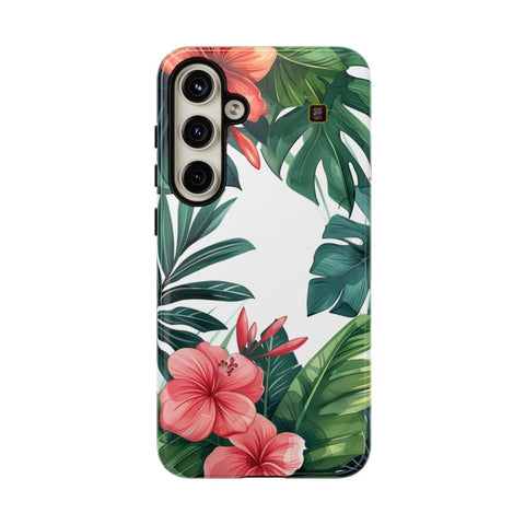 Galaxy S22 | S22 Plus | S22 Ultra | S23 | S23 Plus | S23 Ultra | S24 | S24 Plus | S24 Ultra β Botanical,Floral,Hibiscus,Tropical β front