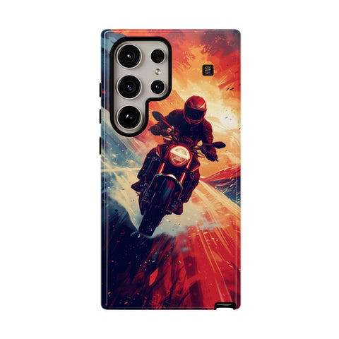 Galaxy S22 | S22 Plus | S22 Ultra | S23 | S23 Plus | S23 Ultra | S24 | S24 Plus | S24 Ultra β Adventure,Motorcycle,Sunset,Vector β front