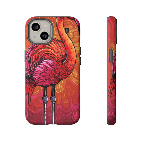 iPhone 14 | 14 Pro | 14 Plus | 14 Pro Max | 15 | 15 Pro | 15 Plus | 15 Pro Max β Colorful,Flamingo,Fantasy,Vibrant β front-and-side