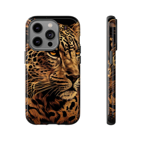 iPhone 14 | 14 Pro | 14 Plus | 14 Pro Max | 15 | 15 Pro | 15 Plus | 15 Pro Max β Fierce,Leopard,SavannaKing,VectorArt β front-and-side