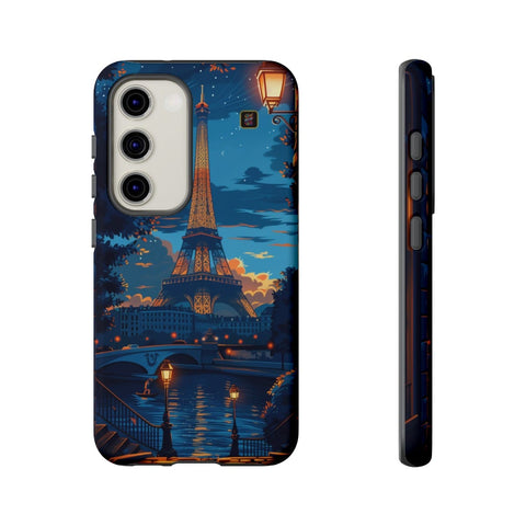 Galaxy S22 | S22 Plus | S22 Ultra | S23 | S23 Plus | S23 Ultra | S24 | S24 Plus | S24 Ultra β EiffelTower,Nightlife,ParisianRomance,Streetlamp β front-and-side