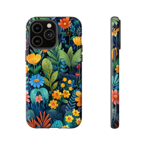 iPhone 14 | 14 Pro | 14 Plus | 14 Pro Max | 15 | 15 Pro | 15 Plus | 15 Pro Max β Enchanted,Flora,Playful,Vibrant β front-and-side