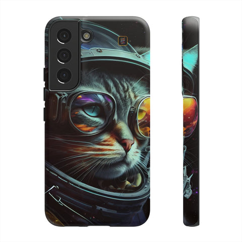 Galaxy S22 | S22 Plus | S22 Ultra | S23 | S23 Plus | S23 Ultra β Astronaut,Cosmic,CosmonautKitty,VibrantEyes β front-and-side