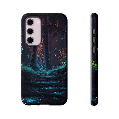 Galaxy S22 | S22 Plus | S22 Ultra | S23 | S23 Plus | S23 Ultra β Bioluminescent,Enchanted,Fantasy,Nightforest β front-and-side