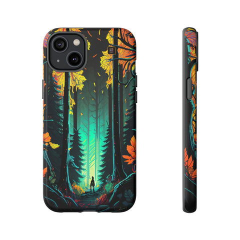 iPhone 14 | 14 Pro | 14 Plus | 14 Pro Max | 15 | 15 Pro | 15 Plus | 15 Pro Max β Autumn,Enchanted,Neon,Wilderness β front-and-side