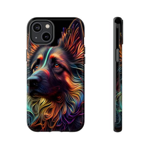 iPhone 14 | 14 Pro | 14 Plus | 14 Pro Max | 15 | 15 Pro | 15 Plus | 15 Pro Max β Abstract,Artwork,Collie,Colors β front-and-side
