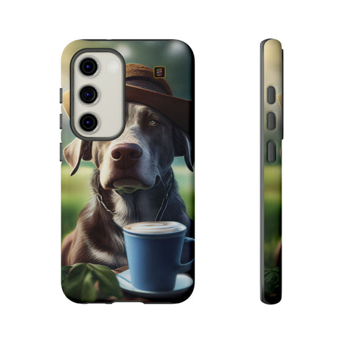 Galaxy S22 | S22 Plus | S22 Ultra | S23 | S23 Plus | S23 Ultra β Backyard,Coffee,Hat,Relaxation β front-and-side