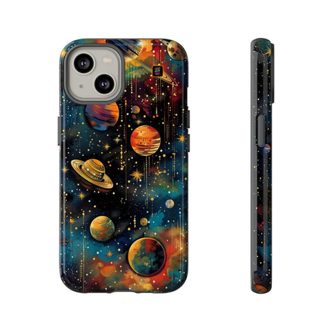 iPhone 14 | 14 Pro | 14 Plus | 14 Pro Max | 15 | 15 Pro | 15 Plus | 15 Pro Maxβ Cosmic,Nebulae,Planets,Stars β front-and-side