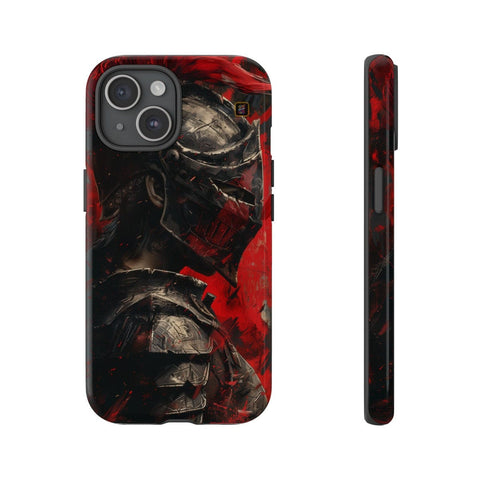 iPhone 14 | 14 Pro | 14 Plus | 14 Pro Max | 15 | 15 Pro | 15 Plus | 15 Pro Max β Armor,Knight,Medieval,RedPlume β front-and-side