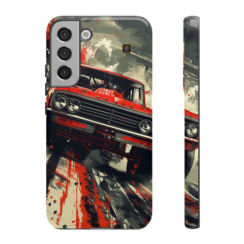 Galaxy S22 | S22 Plus | S22 Ultra | S23 | S23 Plus | S23 Ultra | S24 | S24 Plus | S24 Ultra β Artwork,BajaTruck,Racing,RedFlames β front-and-side