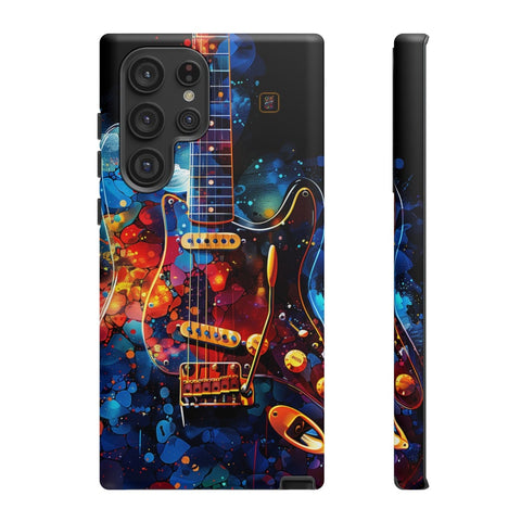 Galaxy S22 | S22 Plus | S22 Ultra | S23 | S23 Plus | S23 Ultra | S24 | S24 Plus | S24 Ultra β Abstract,ElectricGuitar,GraffitiArt,Vibrant β front-and-side