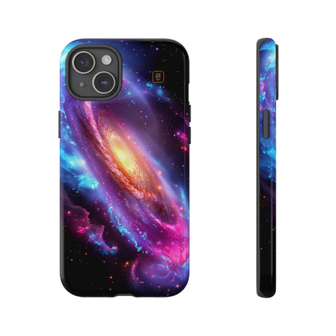 iPhone 14 | 14 Pro | 14 Plus | 14 Pro Max | 15 | 15 Pro | 15 Plus | 15 Pro Max β Andromeda,Galaxy,Nebula,Wallpaper β front-and-side