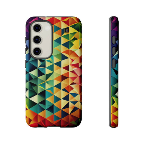 Galaxy S22 | S22 Plus | S22 Ultra | S23 | S23 Plus | S23 Ultra β Artwork,Colorburst,Mosaic,Rainbow β front-and-side