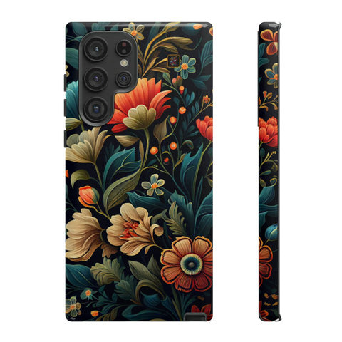 Galaxy S22 | S22 Plus | S22 Ultra | S23 | S23 Plus | S23 Ultra β Bouquet,Colorful,FloralDesign,GardenBliss β front-and-side