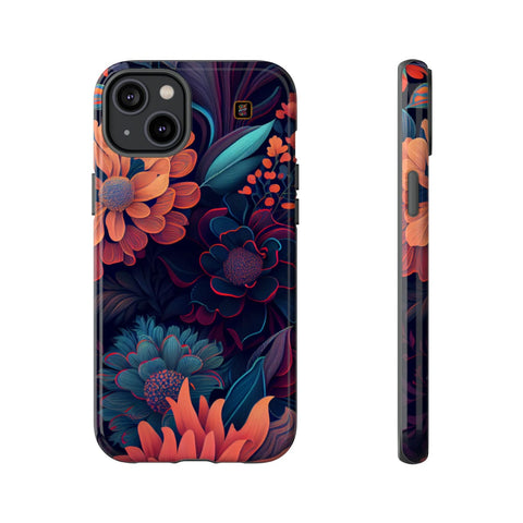 iPhone 14 | 14 Pro | 14 Plus | 14 Pro Max | 15 | 15 Pro | 15 Plus | 15 Pro Max – ArtisticBlossoms,BloomingBeauty,ColorfulGarden,FloralMasterpiece – front-and-side