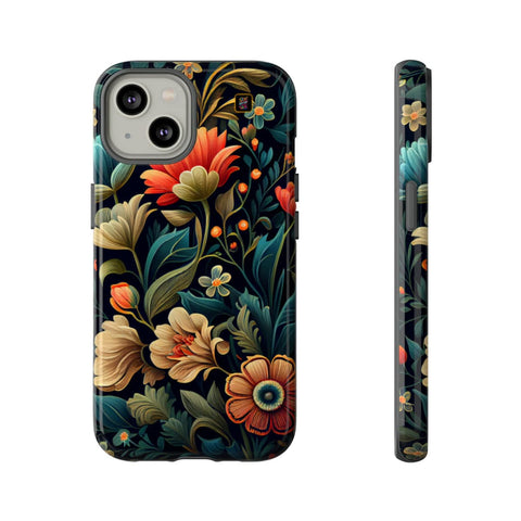 iPhone 14 | 14 Pro | 14 Plus | 14 Pro Max | 15 | 15 Pro | 15 Plus | 15 Pro Maxβ Bouquet,Colorful,FloralDesign,GardenBliss β front-and-side