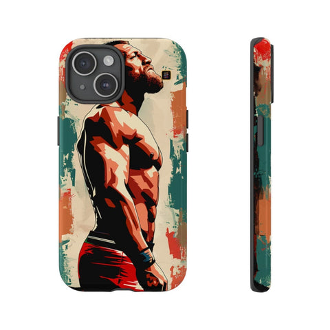 iPhone 14 | 14 Pro | 14 Plus | 14 Pro Max | 15 | 15 Pro | 15 Plus | 15 Pro Max β Beard,Fighter,Portrait,RetroWave β front-and-side
