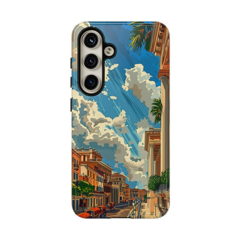 Galaxy S22 | S22 Plus | S22 Ultra | S23 | S23 Plus | S23 Ultra | S24 | S24 Plus | S24 Ultra β Chariot,Columns,Retro,Rome β front