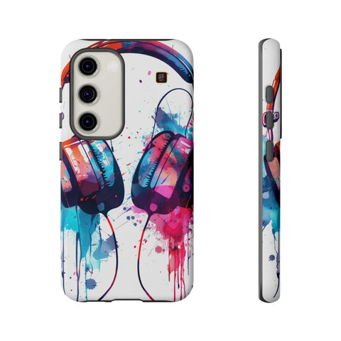 Galaxy S22 | S22 Plus | S22 Ultra | S23 | S23 Plus | S23 Ultra | S24 | S24 Plus | S24 Ultra β Artistic,Headphones,Splash,Vibrant β front-and-side