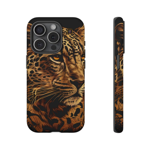 iPhone 14 | 14 Pro | 14 Plus | 14 Pro Max | 15 | 15 Pro | 15 Plus | 15 Pro Max β Fierce,Leopard,SavannaKing,VectorArt β front-and-side