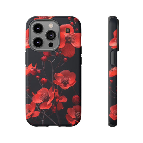iPhone 14 | 14 Pro | 14 Plus | 14 Pro Max | 15 | 15 Pro | 15 Plus | 15 Pro Max β Blossom,Cherry,Floral,Elegance β front-and-side