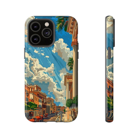 iPhone 14 | 14 Pro | 14 Plus | 14 Pro Max | 15 | 15 Pro | 15 Plus | 15 Pro Max β Chariot,Columns,Retro,Rome β front-and-side