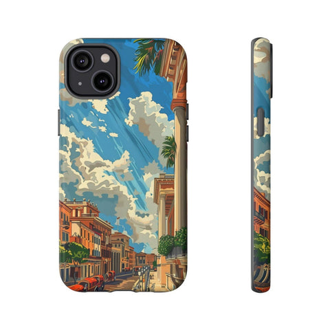 iPhone 14 | 14 Pro | 14 Plus | 14 Pro Max | 15 | 15 Pro | 15 Plus | 15 Pro Max β Chariot,Columns,Retro,Rome β front-and-side