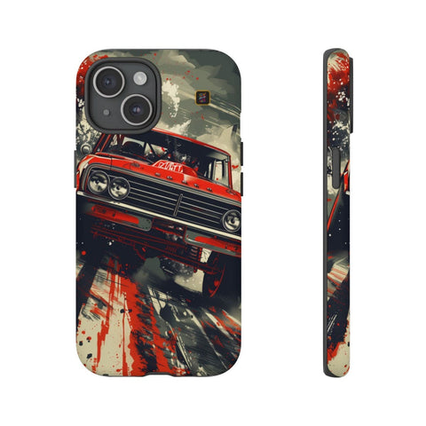iPhone 14 | 14 Pro | 14 Plus | 14 Pro Max | 15 | 15 Pro | 15 Plus | 15 Pro Max β Artwork,BajaTruck,Racing,RedFlames β front-and-side