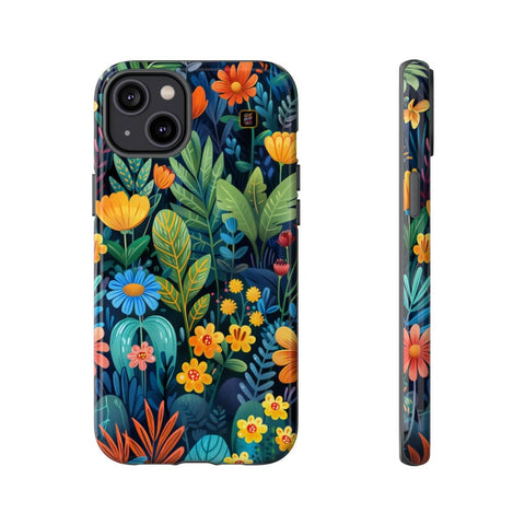 iPhone 14 | 14 Pro | 14 Plus | 14 Pro Max | 15 | 15 Pro | 15 Plus | 15 Pro Max β Enchanted,Flora,Playful,Vibrant β front-and-side