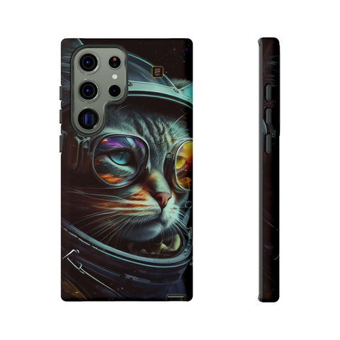Galaxy S22 | S22 Plus | S22 Ultra | S23 | S23 Plus | S23 Ultra β Astronaut,Cosmic,CosmonautKitty,VibrantEyes β front-and-side