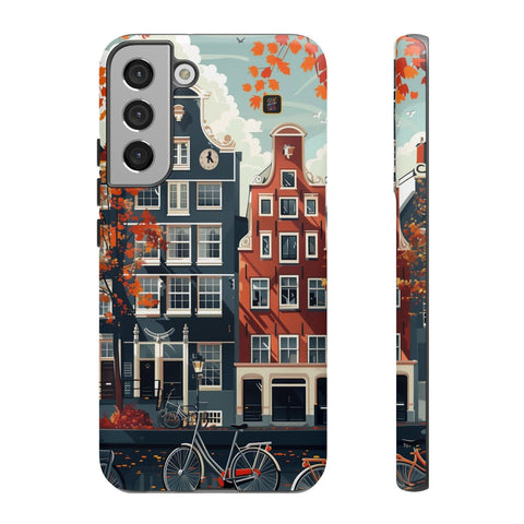 Galaxy S22 | S22 Plus | S22 Ultra | S23 | S23 Plus | S23 Ultra | S24 | S24 Plus | S24 Ultra β Autumn,Fall,Amsterdam,Bicycles β front-and-side