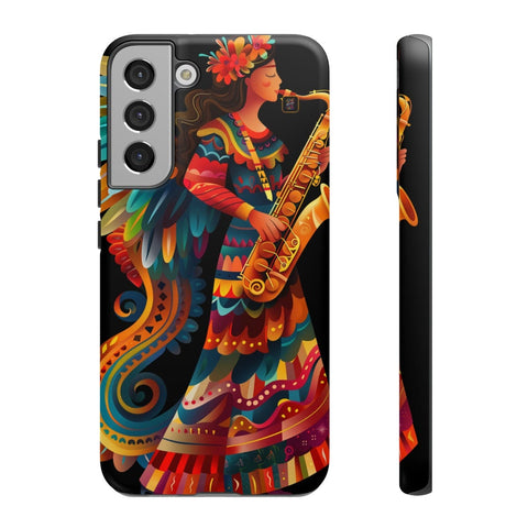 Galaxy S22 | S22 Plus | S22 Ultra | S23 | S23 Plus | S23 Ultra | S24 | S24 Plus | S24 Ultra β Angel,Folkart,Saxophone,Vibrant β front-and-side