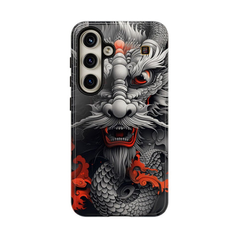 Galaxy S22 | S22 Plus | S22 Ultra | S23 | S23 Plus | S23 Ultra | S24 | S24 Plus | S24 Ultra β Dragon,Fantasy,RedAccents,SakugaStyle β front