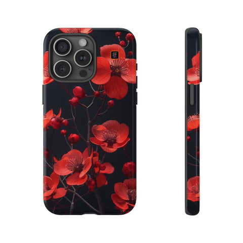 iPhone 14 | 14 Pro | 14 Plus | 14 Pro Max | 15 | 15 Pro | 15 Plus | 15 Pro Max β Blossom,Cherry,Floral,Elegance β front-and-side