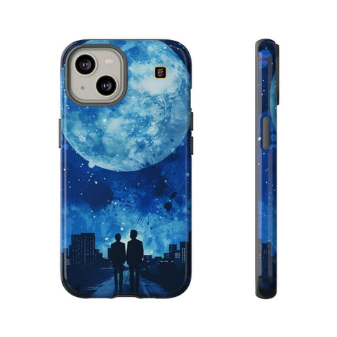 iPhone 14 | 14 Pro | 14 Plus | 14 Pro Max | 15 | 15 Pro | 15 Plus | 15 Pro Maxβ Cityscape,Moon,Noir,Silhouettes β front-and-side