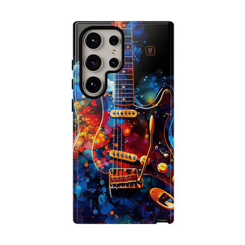 Galaxy S22 | S22 Plus | S22 Ultra | S23 | S23 Plus | S23 Ultra | S24 | S24 Plus | S24 Ultra β Abstract,ElectricGuitar,GraffitiArt,Vibrant β front