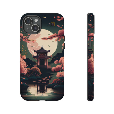 iPhone 14 | 14 Pro | 14 Plus | 14 Pro Max | 15 | 15 Pro | 15 Plus | 15 Pro Max β CherryBlossoms,Enchanted,Lunar,Shrine β front-and-side