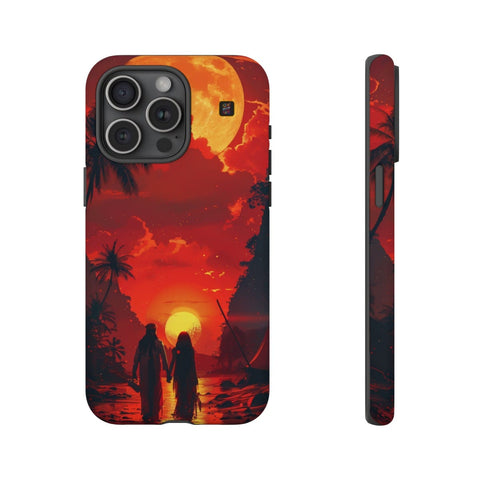 iPhone 14 | 14 Pro | 14 Plus | 14 Pro Max | 15 | 15 Pro | 15 Plus | 15 Pro Max β Arabian,DesertRomance,PalmTrees,Sunset β front-and-side