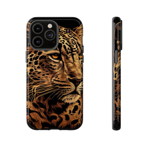 iPhone 14 | 14 Pro | 14 Plus | 14 Pro Max | 15 | 15 Pro | 15 Plus | 15 Pro Max β Fierce,Leopard,SavannaKing,VectorArt β front-and-side