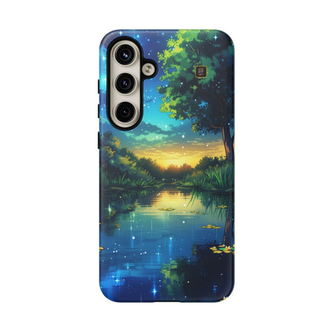 Galaxy S22 | S22 Plus | S22 Ultra | S23 | S23 Plus | S23 Ultra | S24 | S24 Plus | S24 Ultra β DreamyNightscape,EnchantedForest,GlowingWaterlilies,StarrySky β front