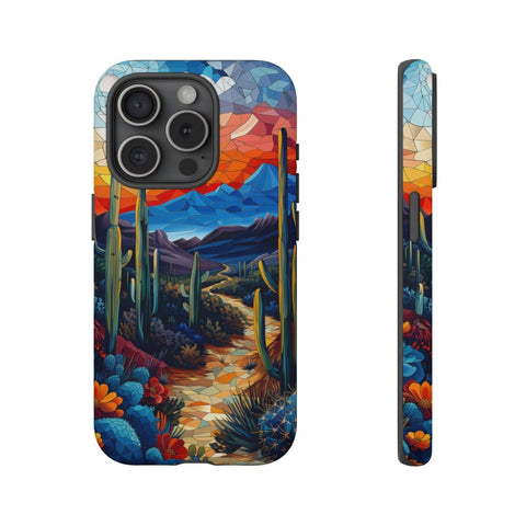 iPhone 14 | 14 Pro | 14 Plus | 14 Pro Max | 15 | 15 Pro | 15 Plus | 15 Pro Max β Artistic,Cacti,Desert,Sunset β front-and-side